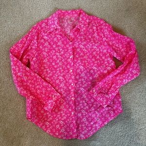 Lilly Pulitzer Linen Blouse